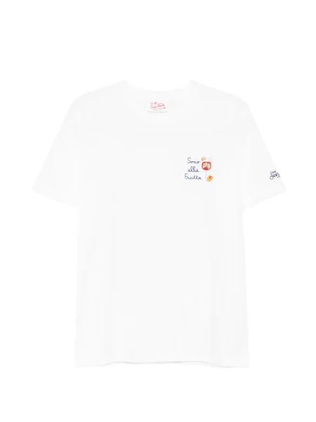 Tricou Mc2 Saint Barth cu autograf alb