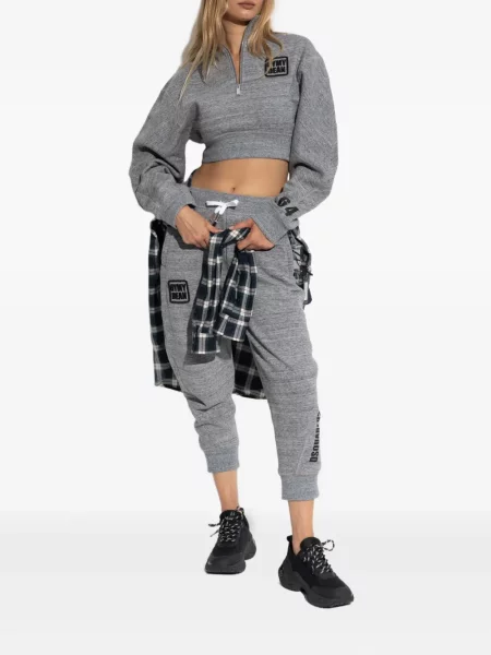 Top Dsquared2 cu aplicații gri