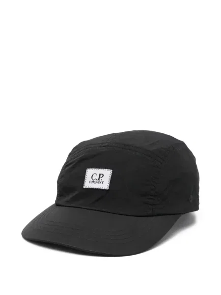 Czapka z daszkiem dziecięca C.p. Company czarna