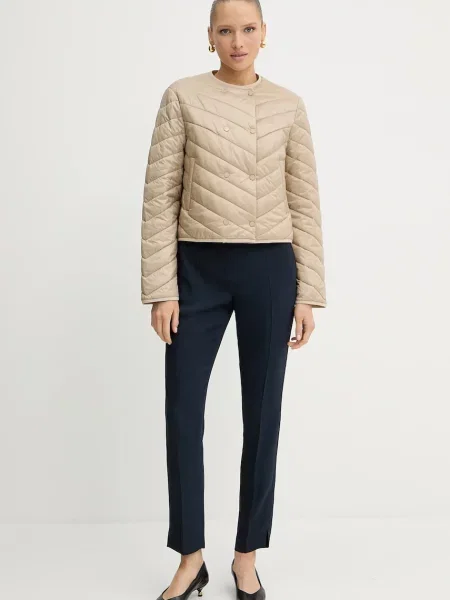 BOSS kurtka przejściowa beżowy