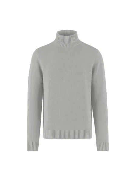 Sweter z golfem Bomboogie do golfa szary
