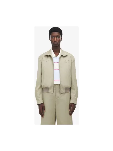 Kurtka Alexander Mcqueen beżowa