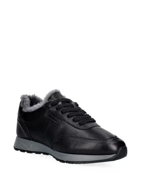 Sneakerși Baldinini din piele negru