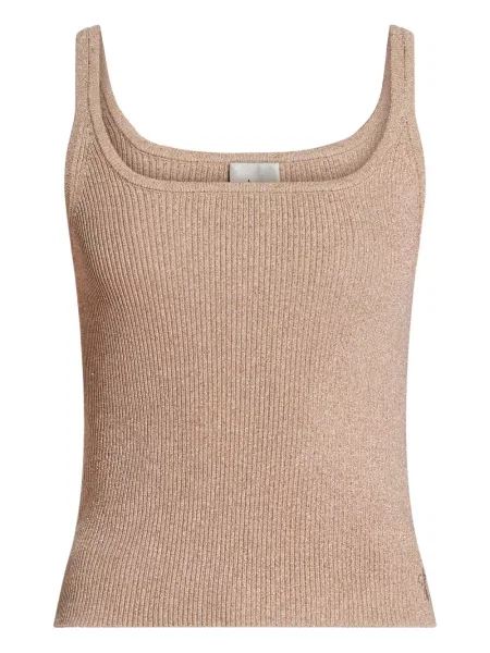 Top Aje cu broderie roz