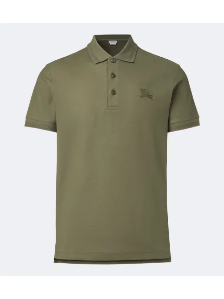 Tricou polo Burberry verde