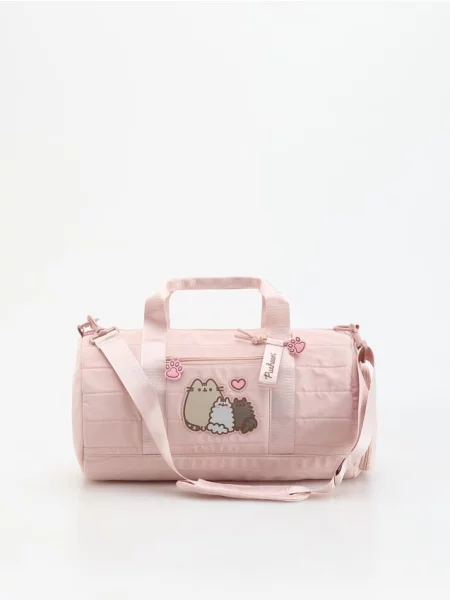 Reserved Geantă sport Pusheen bej