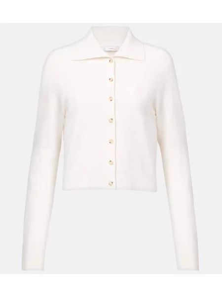 Cardigan Vince alb