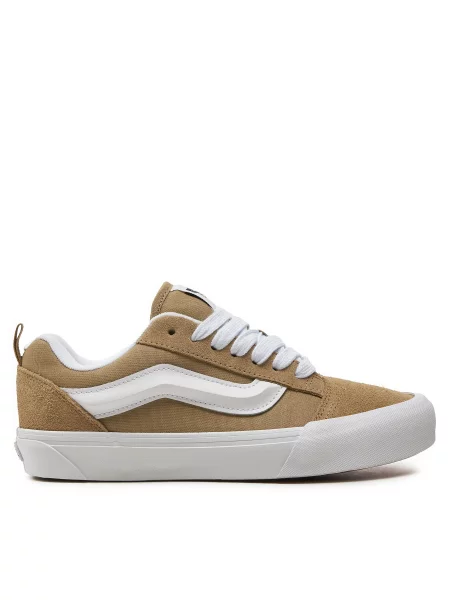 VANS Nizke superge Knu Skool kaki bela