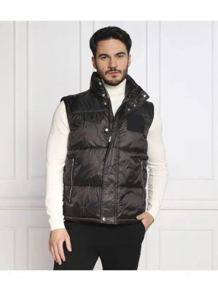 Karl Lagerfeld Geacă 2 în 1 negru