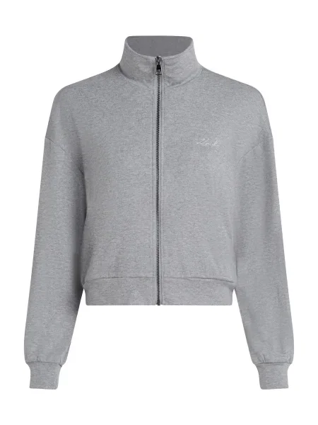 Karl Lagerfeld Mikina melír šedý