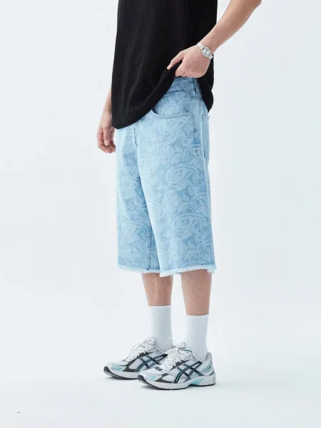 VAMOS CLO Kalhoty Lubbock světlemodrá