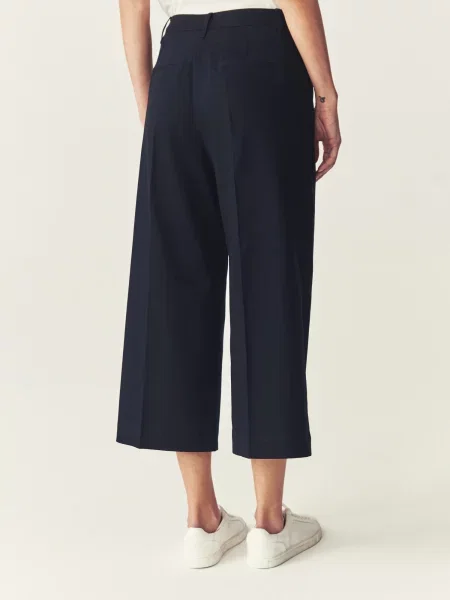 TATUUM Pantaloni cu dungă Nako bleumarin