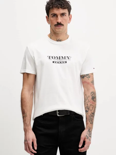 Tommy Jeans tričko bílé