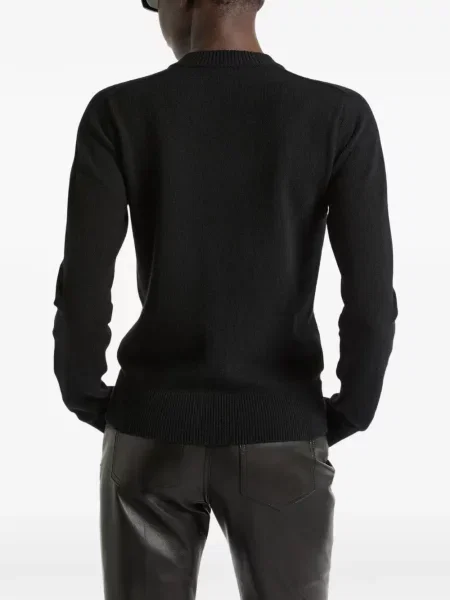 Cardigan Balmain din cașmir negru