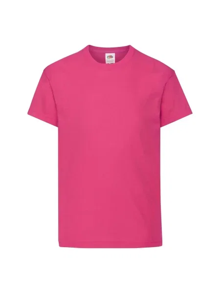 Tricou copii Fruit Of The Loom roz