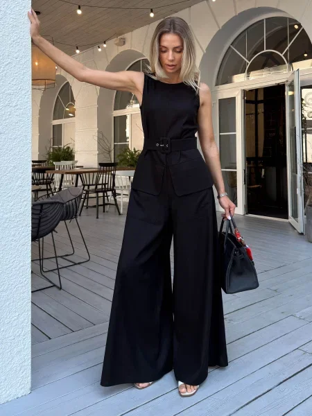 Комбинезон Jadone Fashion черный