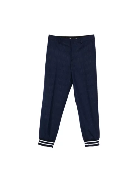 Spodnie Moschino niebieskie