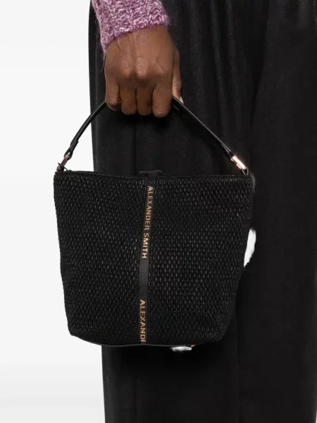 Geantă shopper Alexander Smith negru