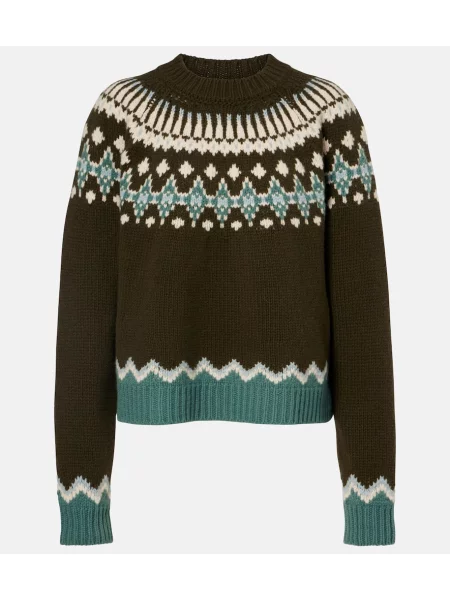 Pulover Alanui de lână maro