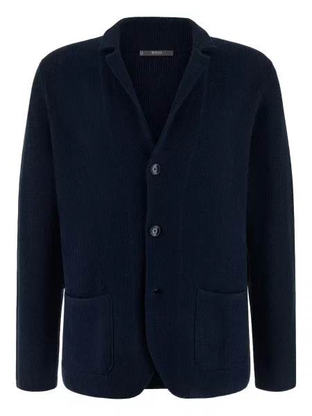Boggi Milano Kardigan námořnická modř