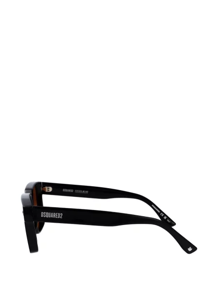Kvadratne sunčane naočale Dsquared2 Eyewear crna
