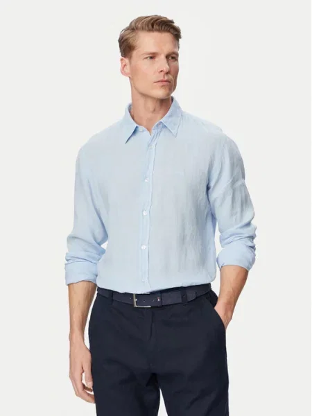 BOSS Cămașă Relegant albastru
