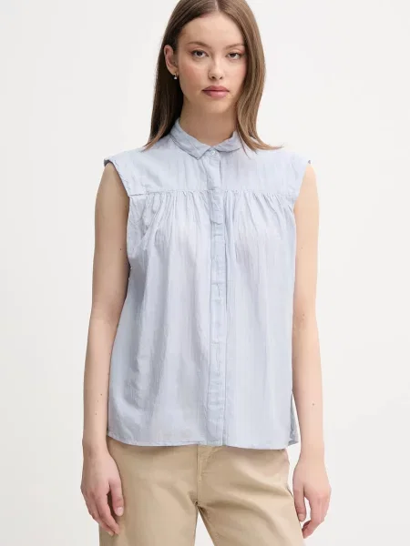 Pepe Jeans koszula DERBY regular z kołnierzykiem klasycznym niebieski