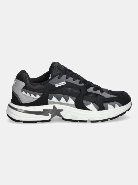 A Bathing Ape sneakers din piele BAPE Shark STA #1 negru