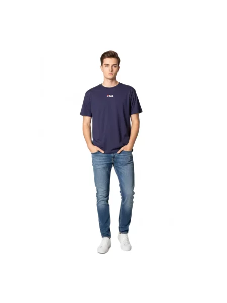 Fila Koszulki Mężczyzna Niebieski M Bender Tee granatowa