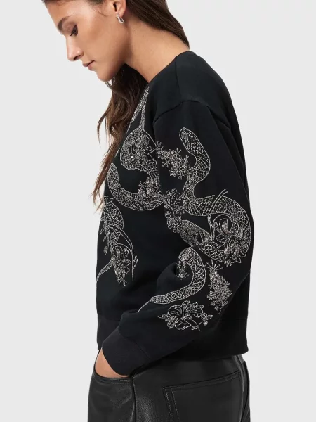 AllSaints pulover negru