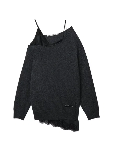 Lung rochie Alexander Wang gri