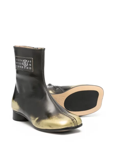 Botki dziecięce Mm6 Maison Margiela czarne