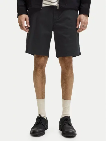 Jack & Jones Kratke hlače iz tkanine Ace Vance črna