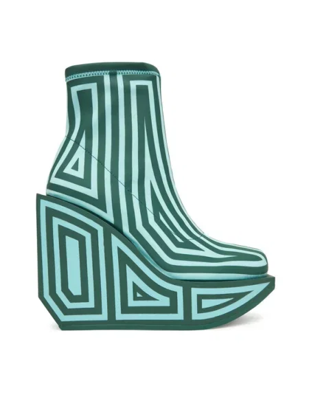 United Nude Боти Wa Bootie Hi зелен