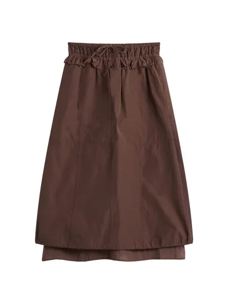 Spódnica midi Damson Madder z bursztynem