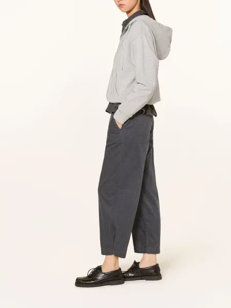 Marc O'polo Denim Kalhoty Mika Z Manšestru šedá