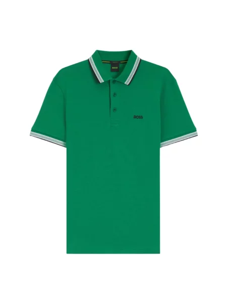 Koszulka polo Boss zielona