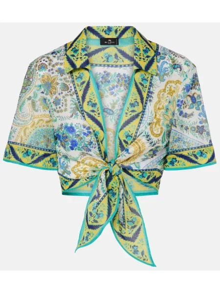 Top Etro cu model floral