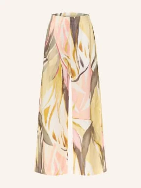Raffaello Rossi Kalhoty Marlene Lizett světle zelená / růžová žlutá