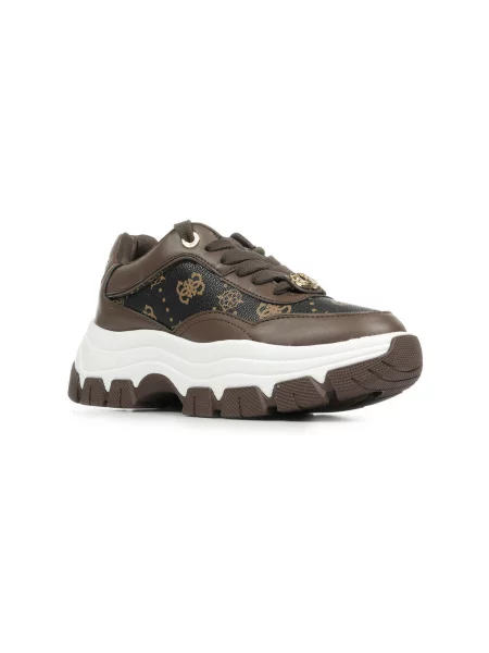 Sneakersy Guess hnědé