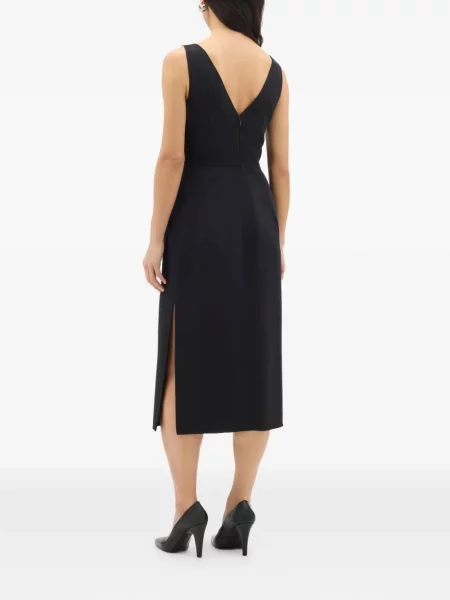 Rochie midi Another Tomorrow negru