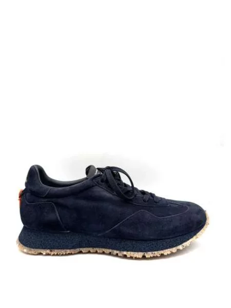 Sneakersy Barracuda zamszowe niebieskie