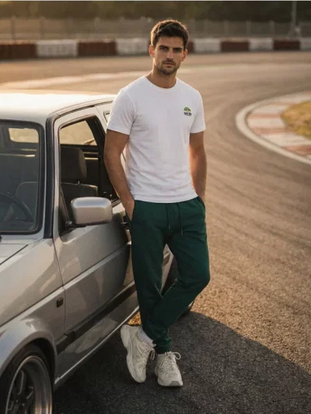 Спортивні штани джогери зелений