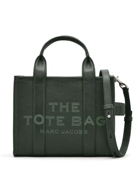 Geantă shopper Marc Jacobs din piele verde