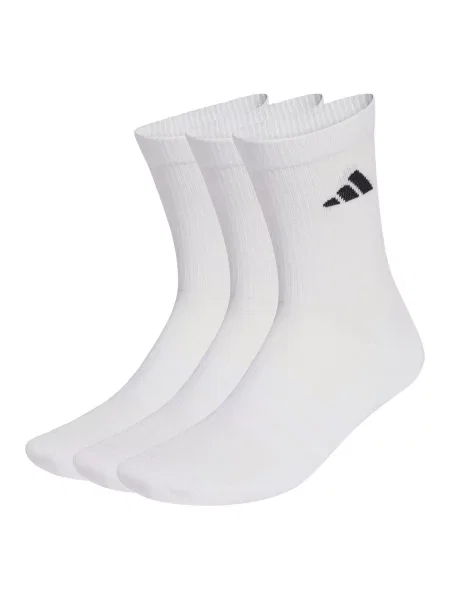ADIDAS PERFORMANCE Αθλητικές κάλτσες CUSHIONED SPORTSWEAR CREW 3 PAIR PACK μαύρο μαλλιού λευκό