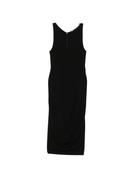 Rochie midi Jacquemus fără mâneci negru