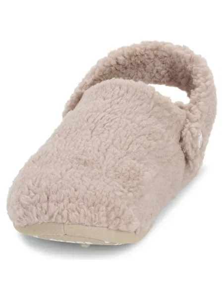 Papuci de casă Crocs bej