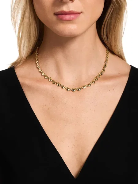 Emporio Armani női sárgaréz nyaklánc Sentimental
