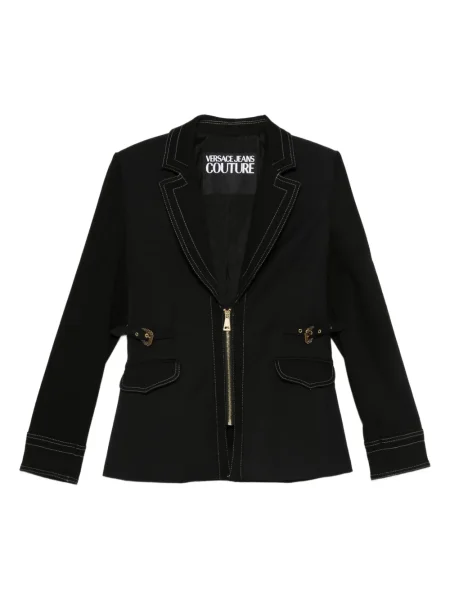 Geacă de blugi Versace Jeans Couture negru