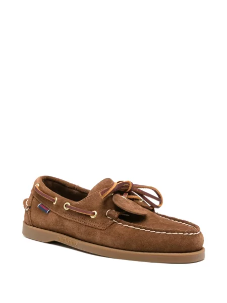 Szarvasbőr loafer Sebago barna